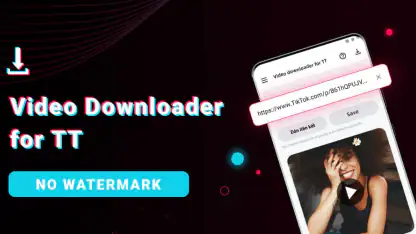 TTの動画保存アプリ(TDownloader)，id なし