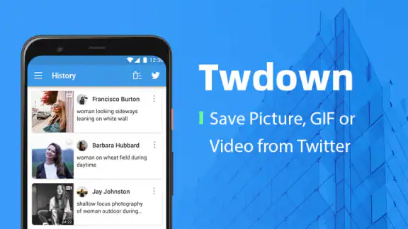 Twitter動画保存アプリ：ツイッター用GIF、写真保存