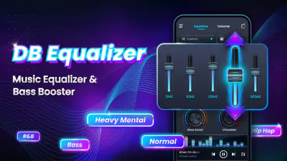 Volume Bass Booster, Equalizer