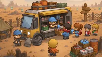 Wasteland Trade: 放置ゾンビ