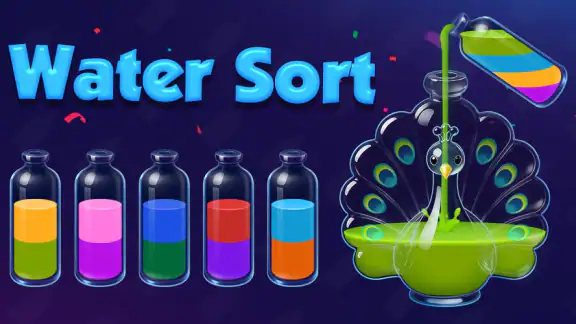 Water Sort! 3Dカラー マッチパズル