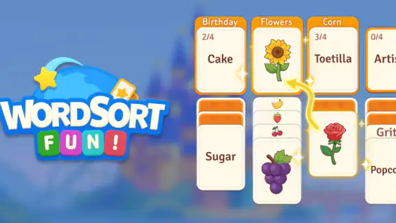 Word Sort Fun! - 楽しいことばの仕分け