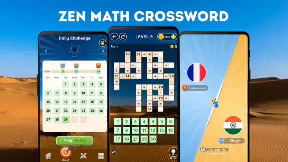 Zen Math Crossword