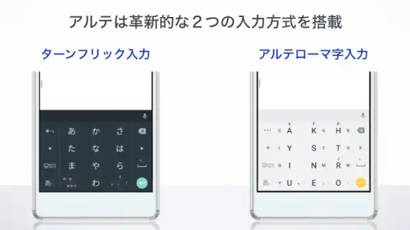 アルテ日本語入力 先行版