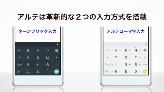 アルテ日本語入力キーボード