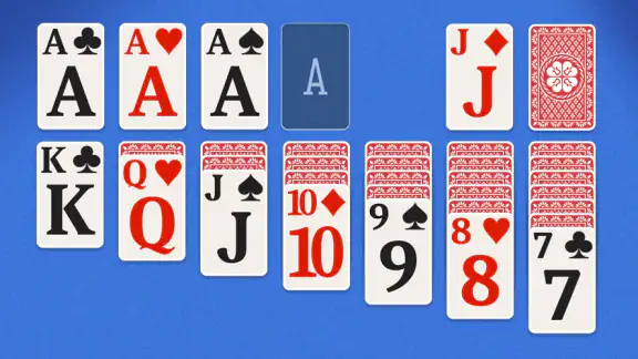 クロンダイクソリティア カードゲーム