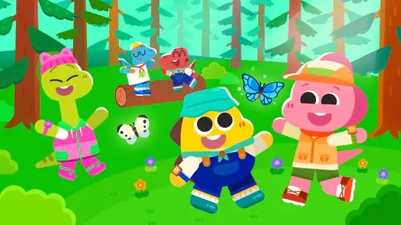 ココビ キャンピング 遊び - 子供、森、アドベンチャー
