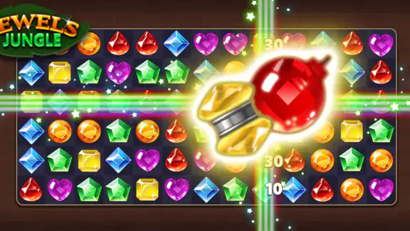 ジュエルジャングル : マッチ3パズル