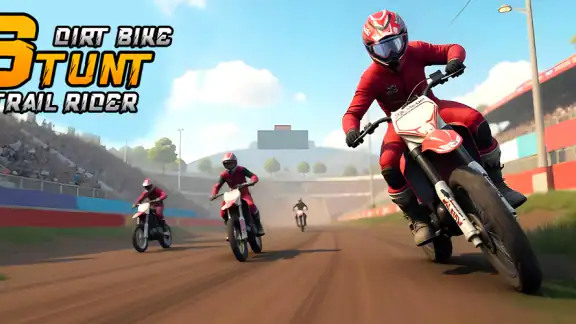 バイクスタントレースゲーム
