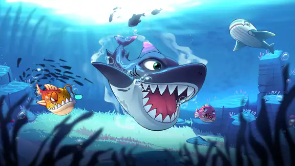 パクパクフィッシュ-Fish Eat Fish.io
