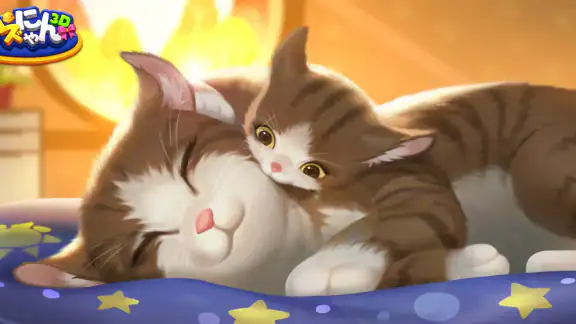 パズにゃん3D〜大人気の癒し系猫パズルゲームの新作〜