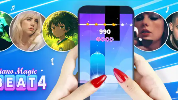 ピアノマジックビート4:音楽ゲーム