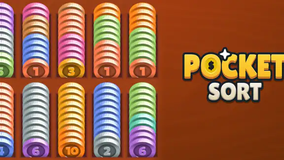 ポケットソート (Pocket Sort):コインパズル