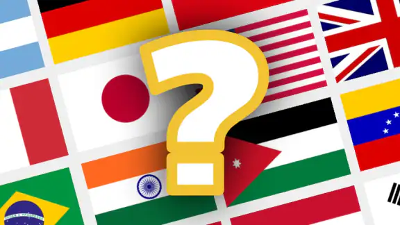 国旗クイズ：世界のすべての国の国旗！楽しく学ぼう！
