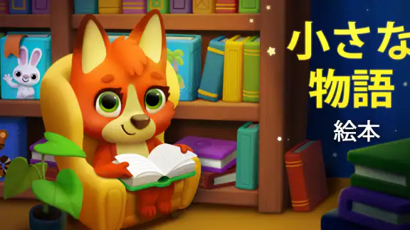 小さな物語・絵本、童話、図鑑