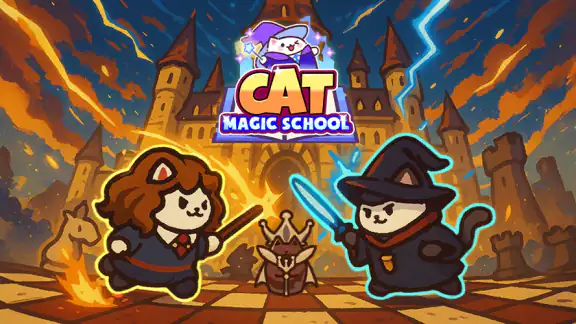猫の魔法学校:神秘的でかわいいタイクーン