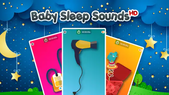 赤ちゃんを眠らせま音