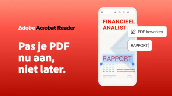 Adobe Acrobat Reader: Edit PDF