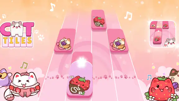 Cat Tiles: Cute Piano Game
