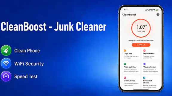 CleanBoost - Junk Cleaner