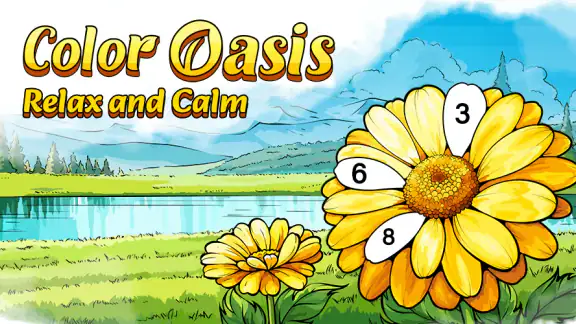 Color Oasis - Color by Number