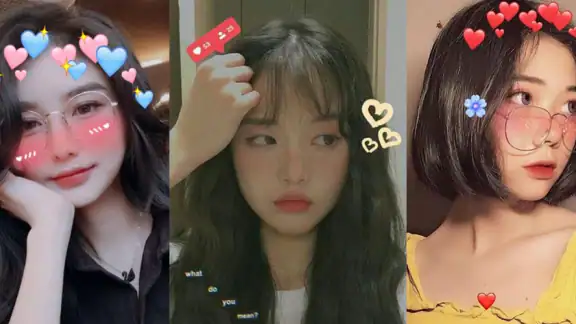 Crown Heart Emoji Camera