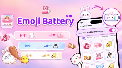 Emoji Battery Icon Customize