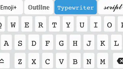 Fonts Keyboard - Lettertype
