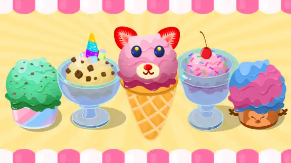 Ice Cream Shop Games for Kids