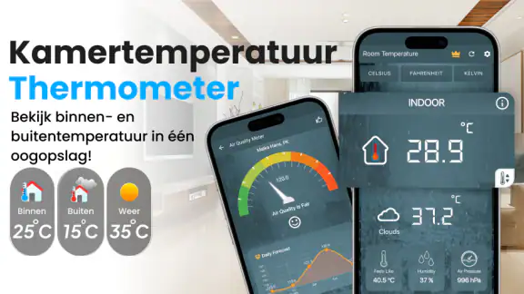 Kamer temperatuur Meter