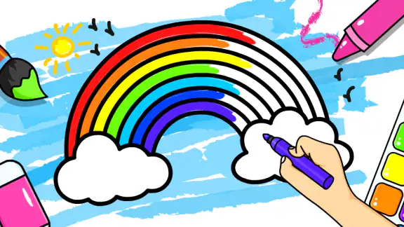 Kleur spelletjes voor kinderen