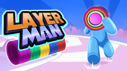 Layer Man 3D: Run & Collect