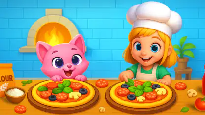 Pizza maker Kids Cooking games