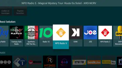 Radio op TV