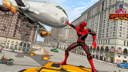 Rope Action City Fighting Game