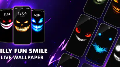 Silly Fun Smile Live Wallpaper