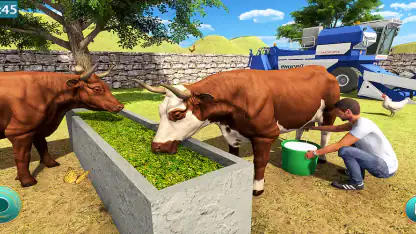 Sim-games voor dierenboerderij