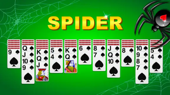 Spider Solitaire-spellen