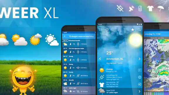 Weer Nederland XL PRO