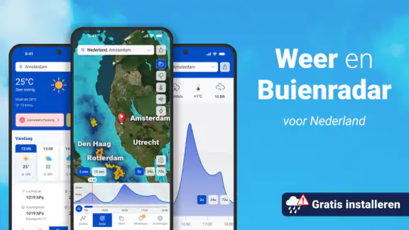 Weer & Radar - Regenradar