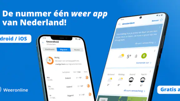 Weeronline: weer & buien radar