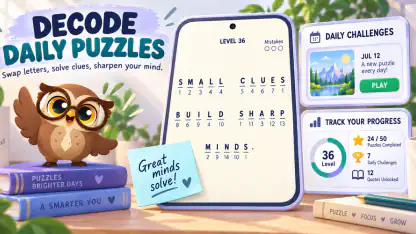 Word Finder: Cryptogram Puzzle