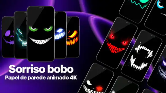 4K Apel de Parede Sorriso