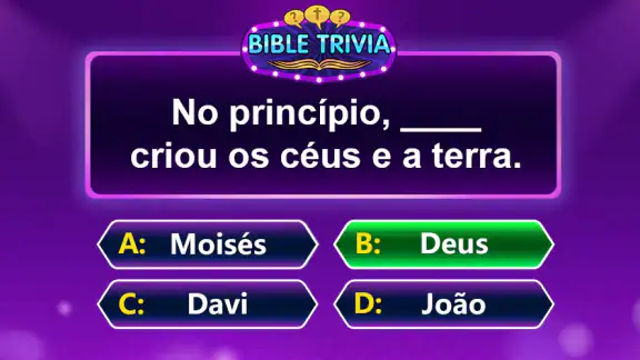 Bible Trivia -Jogos de palavra