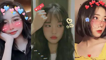 Câmera Emoji Coroa Coração