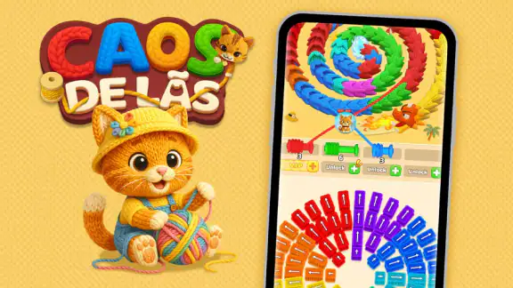 Caos de Lãs - Wool Sort Games