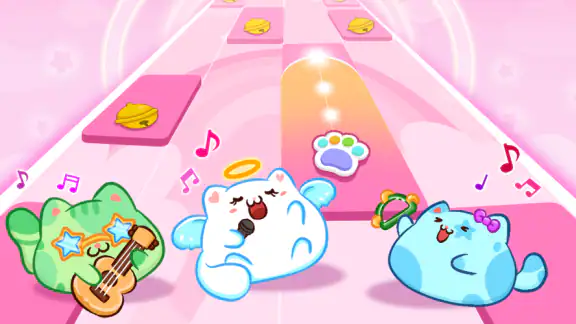 Cat Tiles: Cute Piano Game