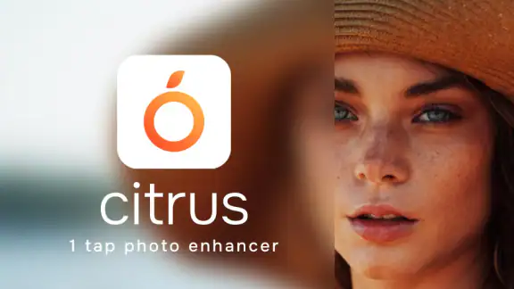 Citrus 1 Tap Photo Enhancer AI