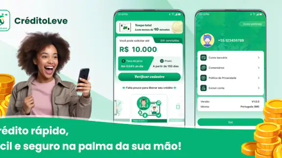 CréditoLeve: Empréstimos Fácil