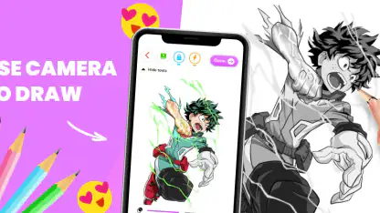 Draw Anime - AR Tracing App